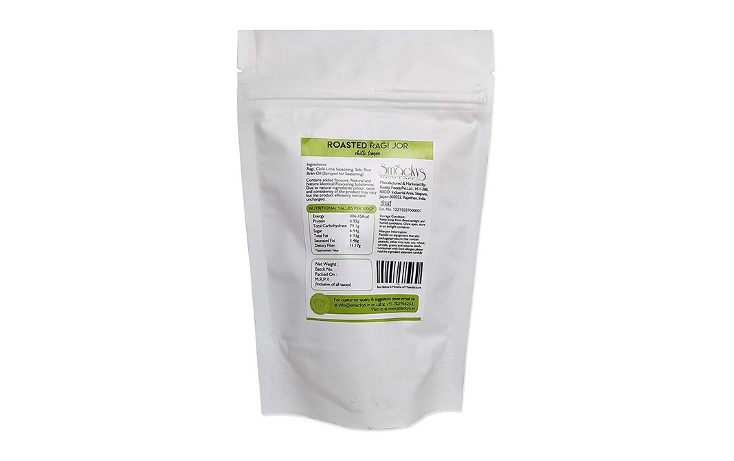 Smackys Roasted Ragi Jor    Pack  127 grams